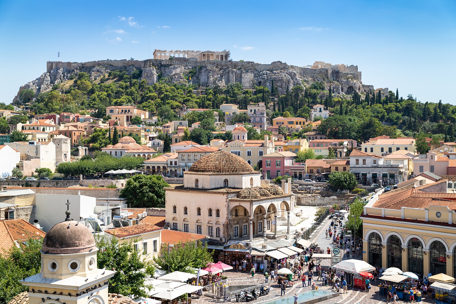Athens (ATH) — intra-African regional hub airport, photo via Wikimedia Commons (Wikipedia summary)